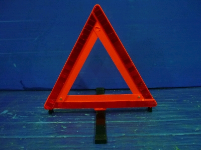 三角停止表示板/シグナルエース