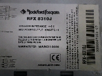 ロックフォード／RFX8310J／CD・1DINオーディオ