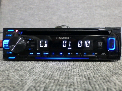 KENWOOD U310 / CD・フロントAUX / 1DIN オーディオ